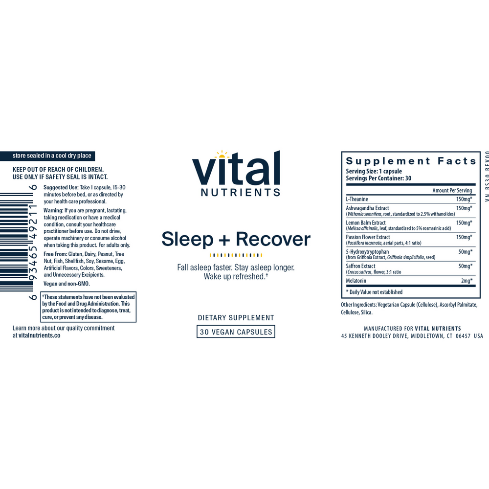 Sleep + Recover