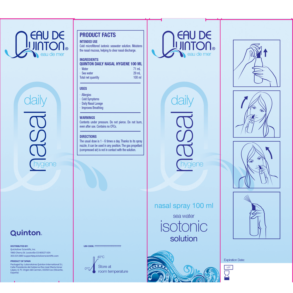 Quinton Daily Nasal Spray - Isotonic