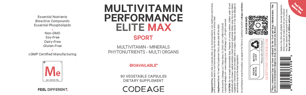 Multivitamin Performance Elite Max