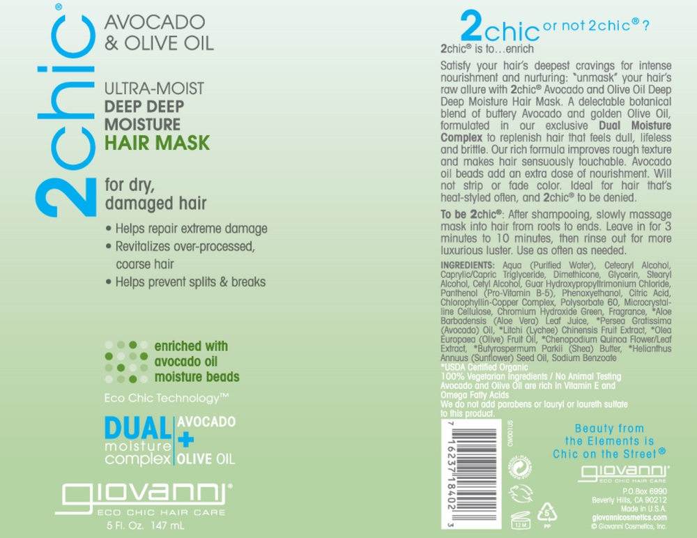 2chic® Ultra-Moist Deep Hair Mask