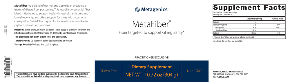 MetaFiber® (California Only)