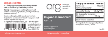 Germanium (Organic) 150mg