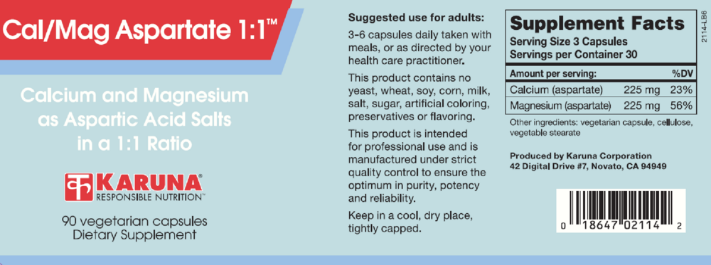 Cal/Mag Aspartate 1:1