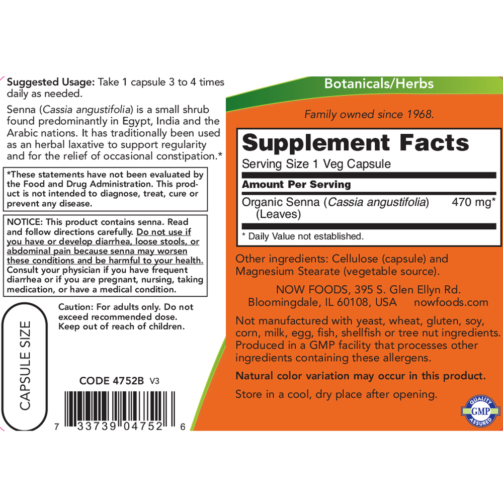Senna 470mg