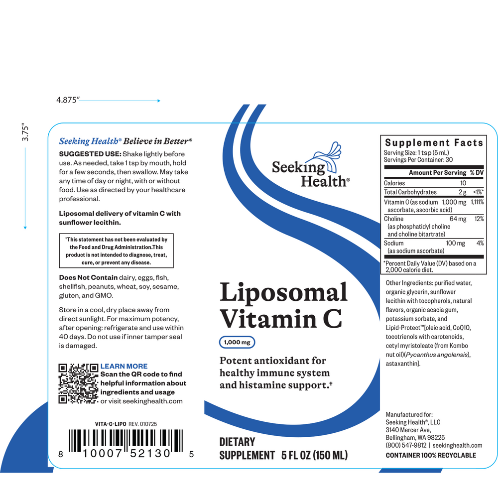 Optimal Liposomal Vitamin C