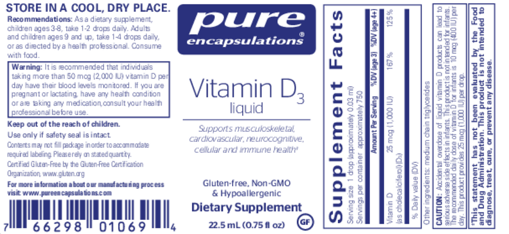 Vitamin D3 Liquid