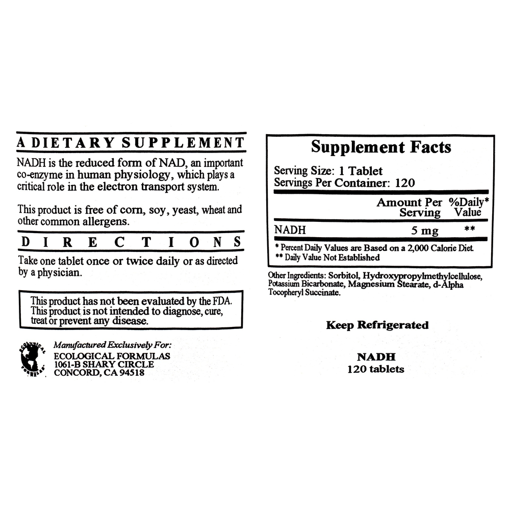 NADH 5mg