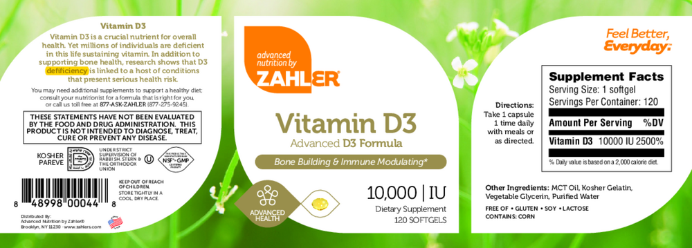 Vitamin D 10,000IU