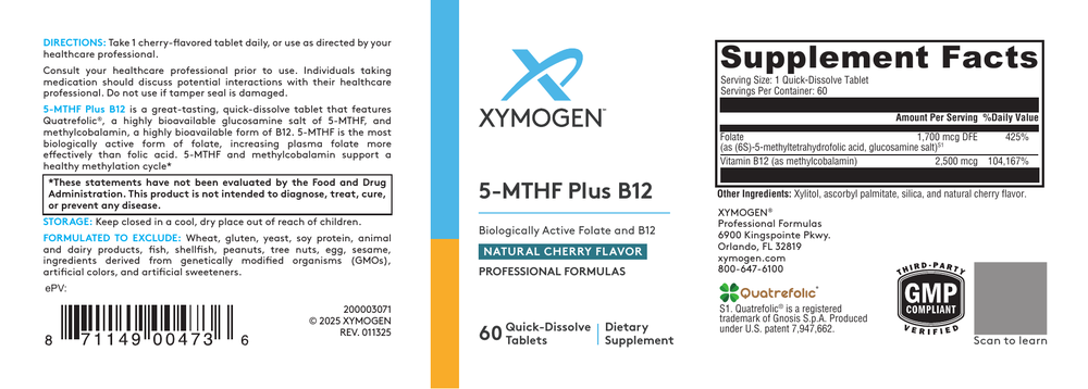 5-MTHF Plus B12 - Cherry