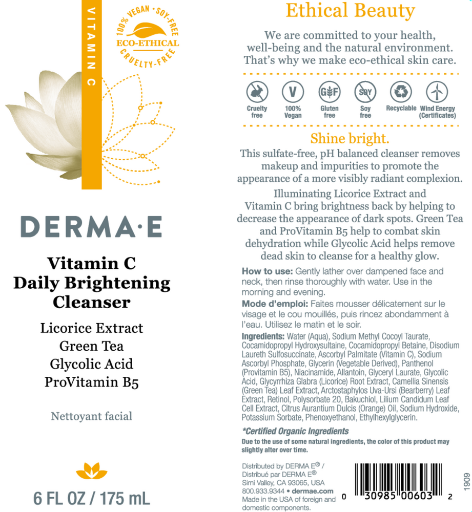 Daily Brightening Cleanser 6 fl oz