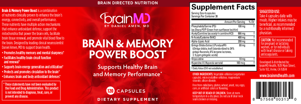 Brain & Memory Power Boost