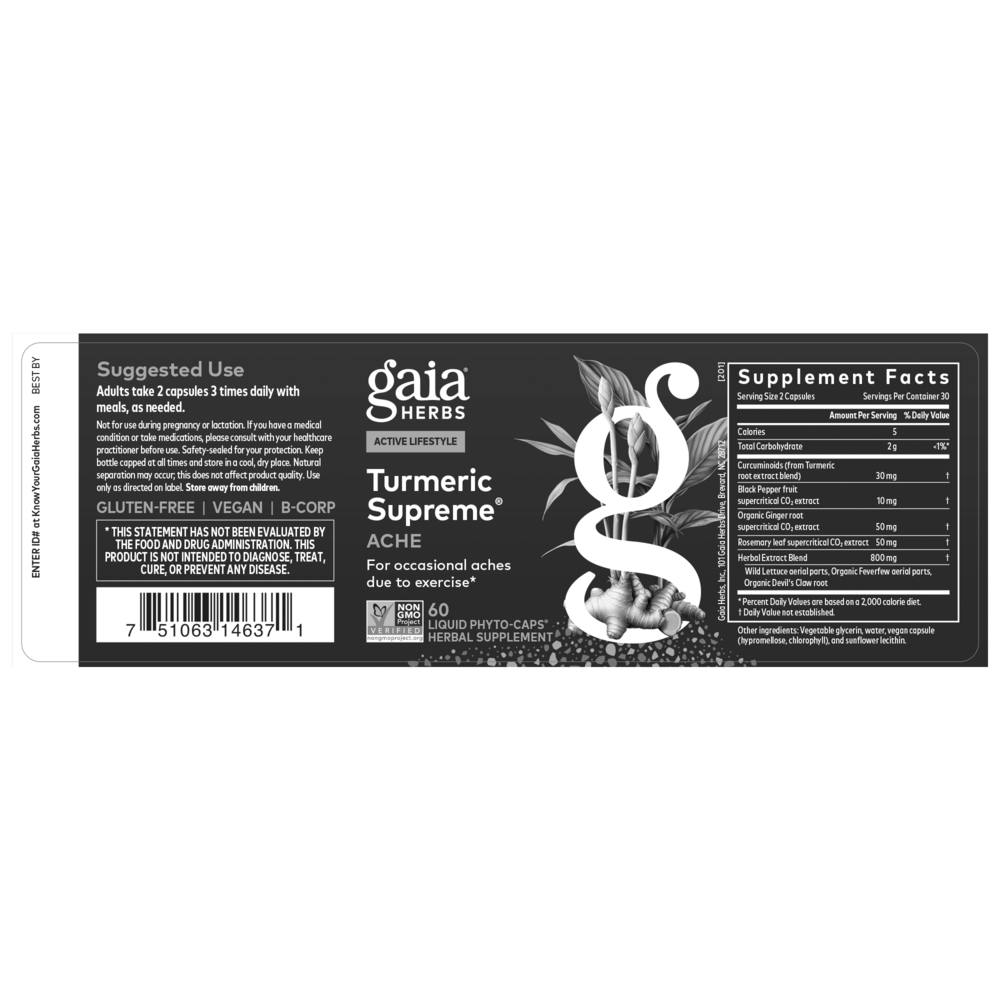 Turmeric Supreme® Ache