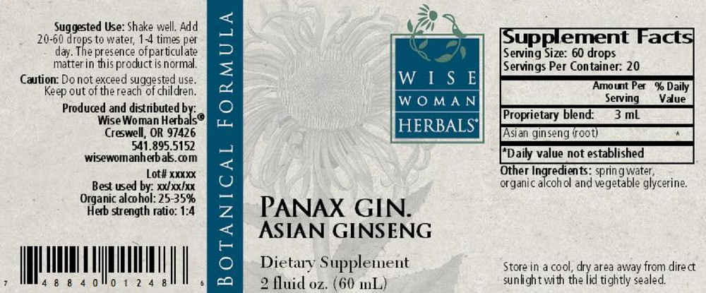 Panax ginseng - asian ginseng