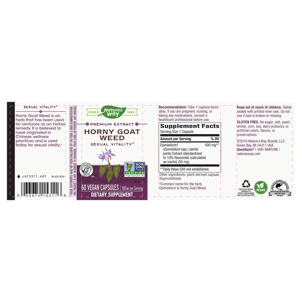 Horny Goat Weed Standardized