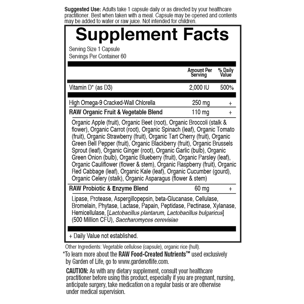 Vitamin Code RAW D3 2000IU