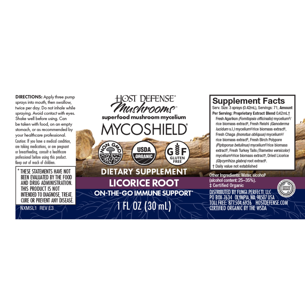 MycoShield Licorice Root