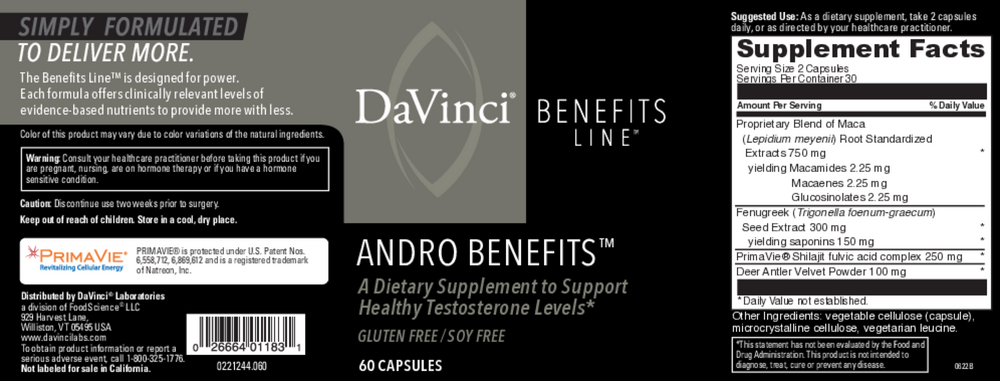 Andro Benefits
