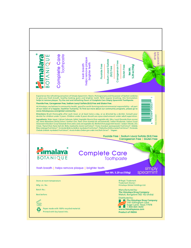 Complete Care Toothpaste Spearmint