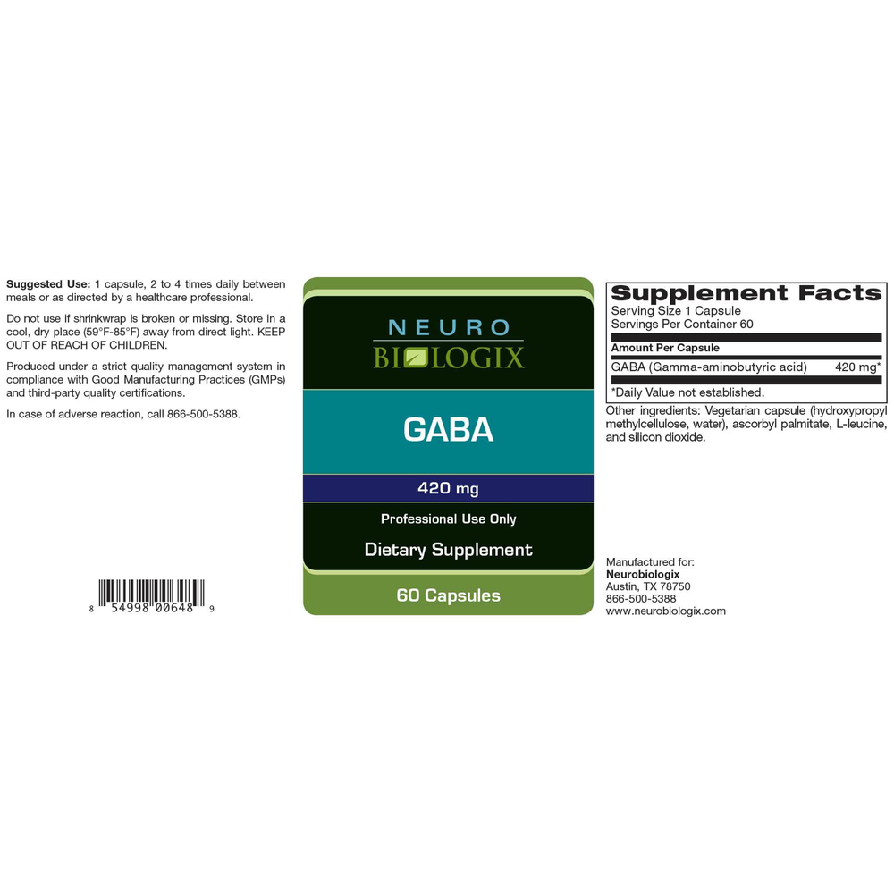 GABA 420mg