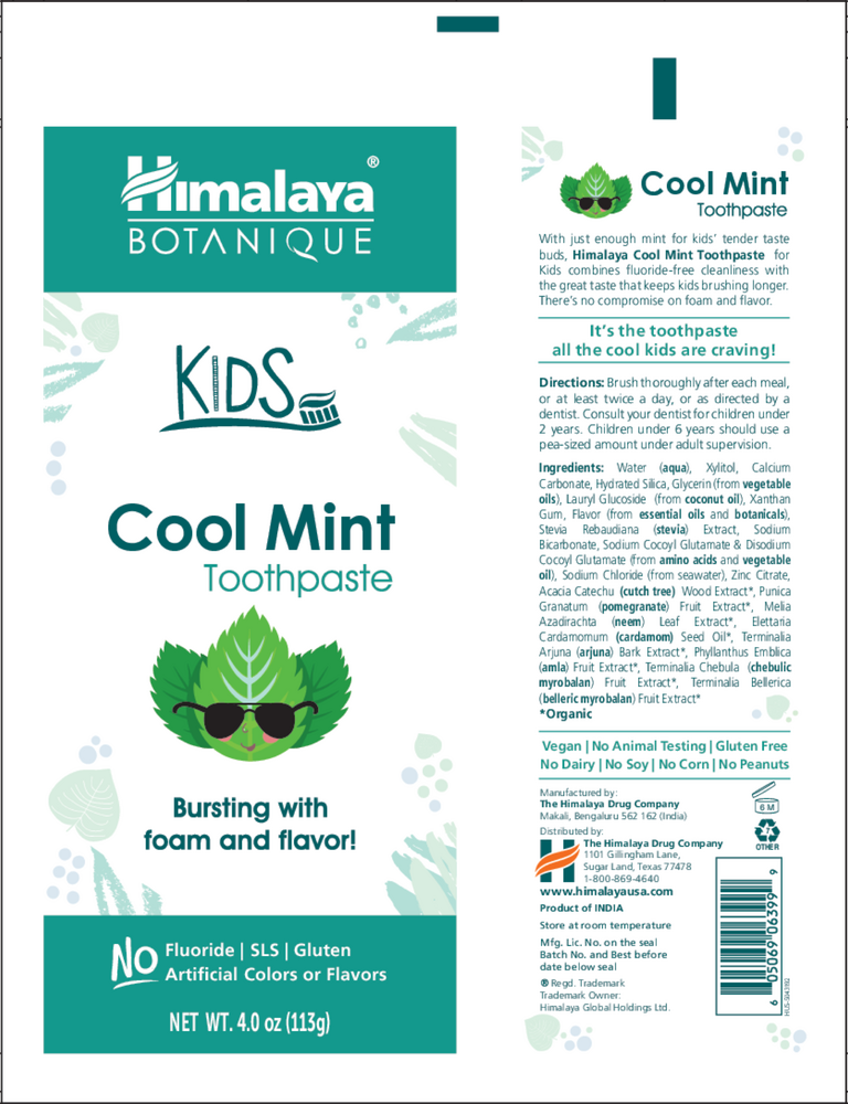 Kids Toothpaste Cool Mint