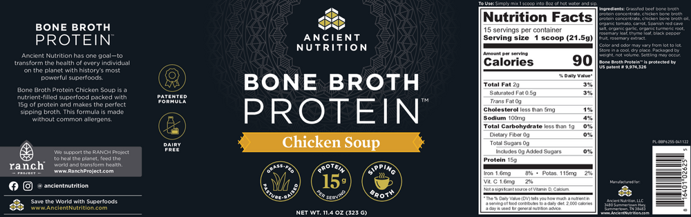 Bone Broth Protein - Chicken Soup