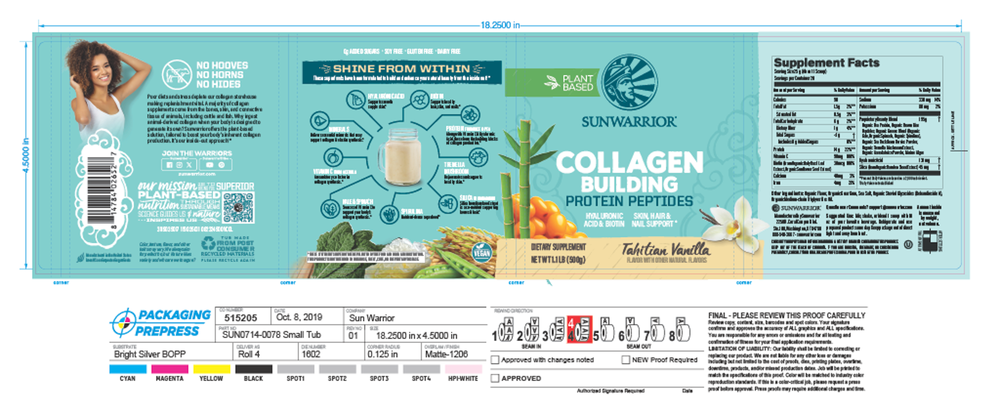 Collagen Building Protein Peptides, Tahitian Vanilla