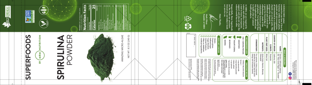 Raw Spirulina Powder