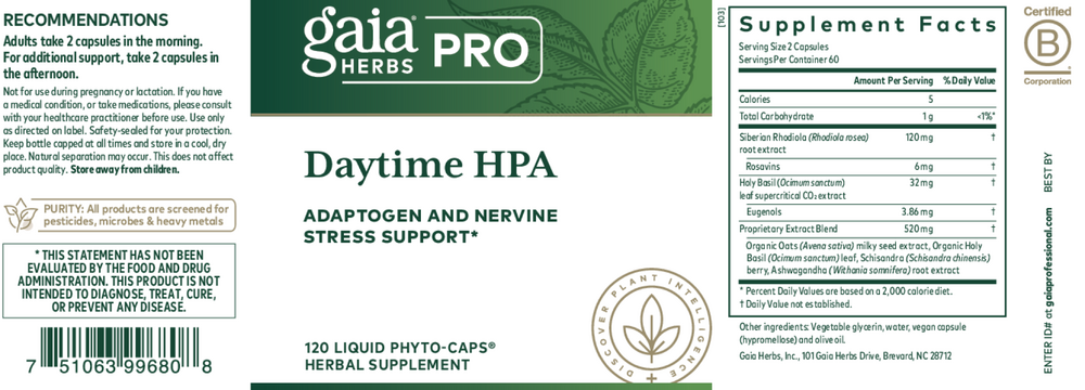 Daytime HPA (formerly HPA AXIS: Daytime Maintenance)