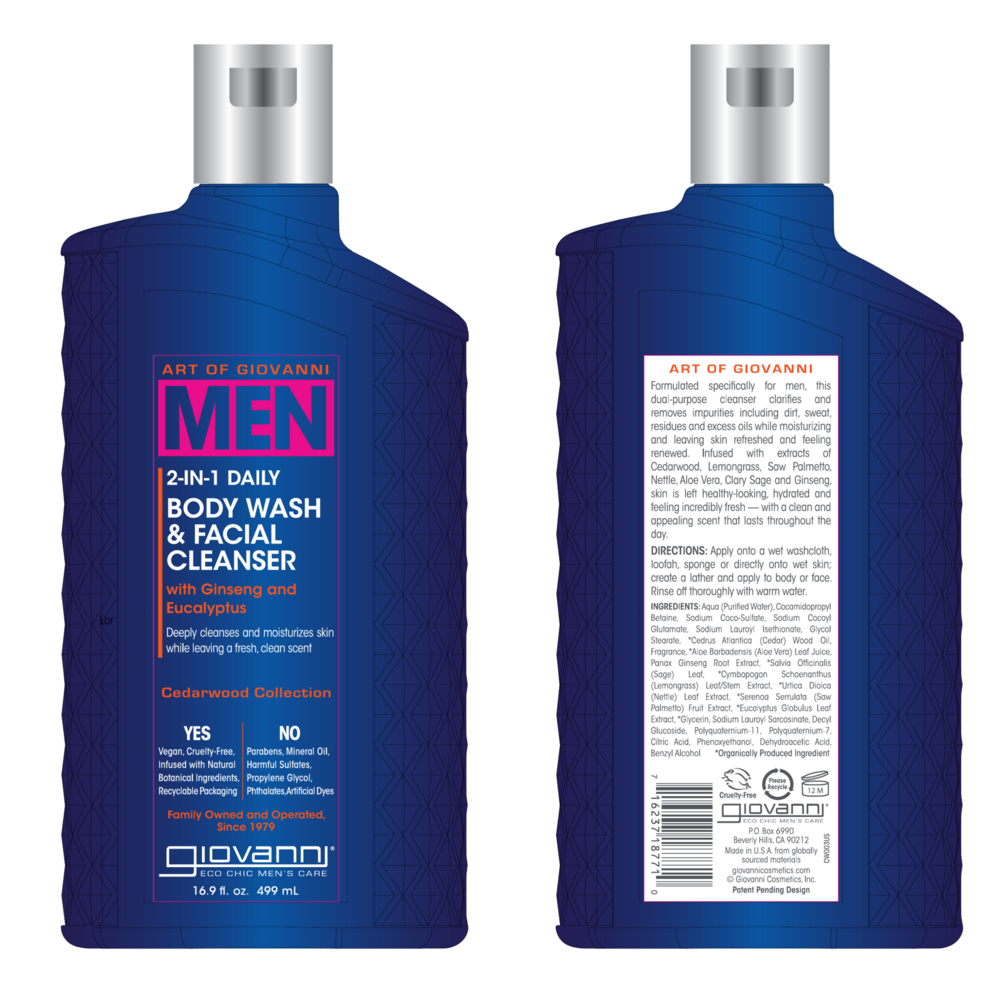 GIOVANNI MEN 2-in-1 Body Wash