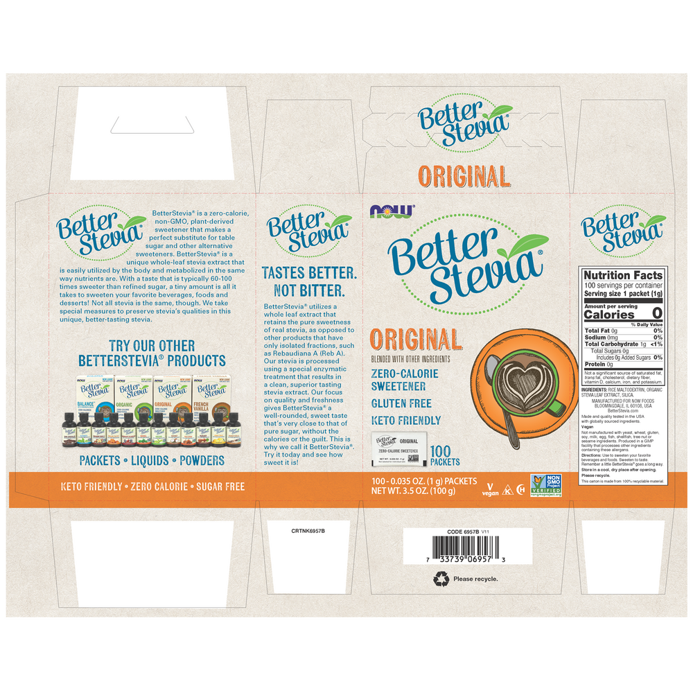 Better Stevia Original Packets