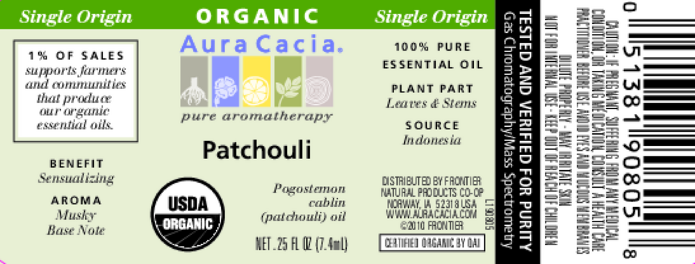 Patchouli Organic Essential Oil