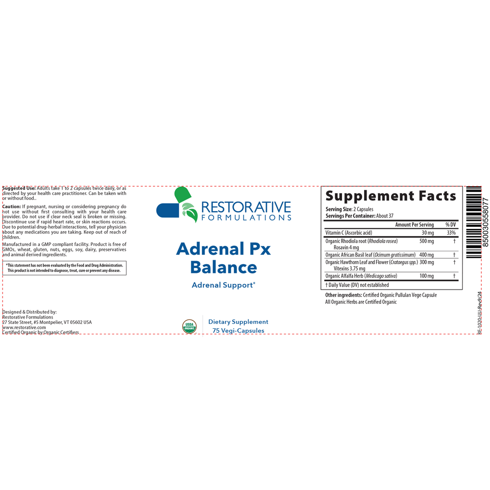 Adrenal Px Balance Capsules