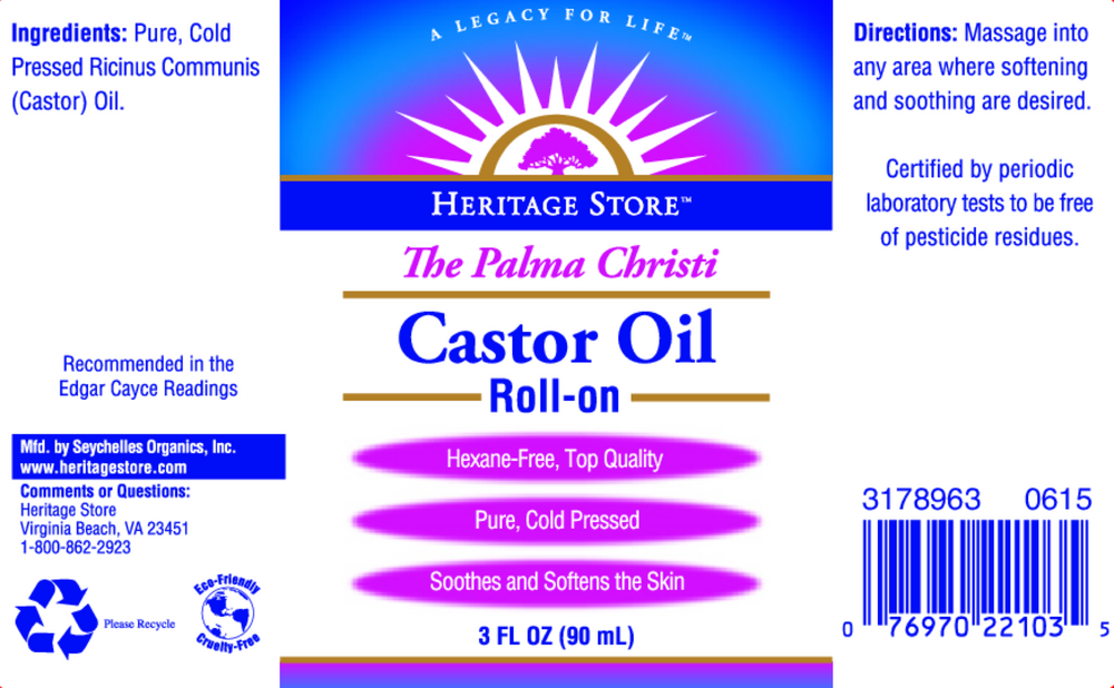 Castor Oil Roll-On