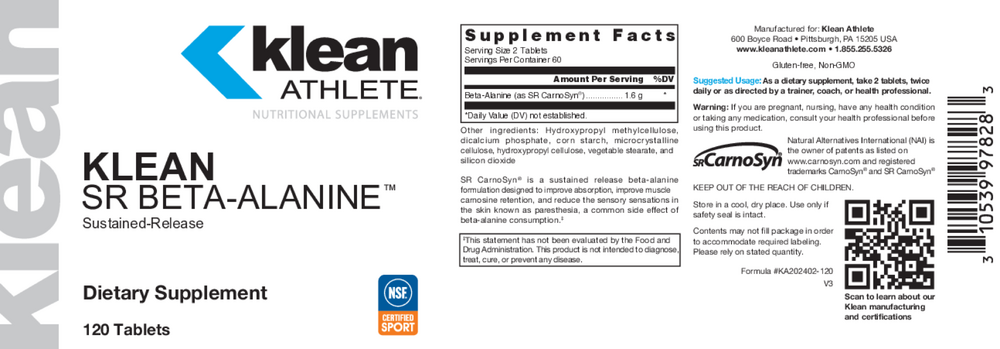 Klean SR Beta-Alanine