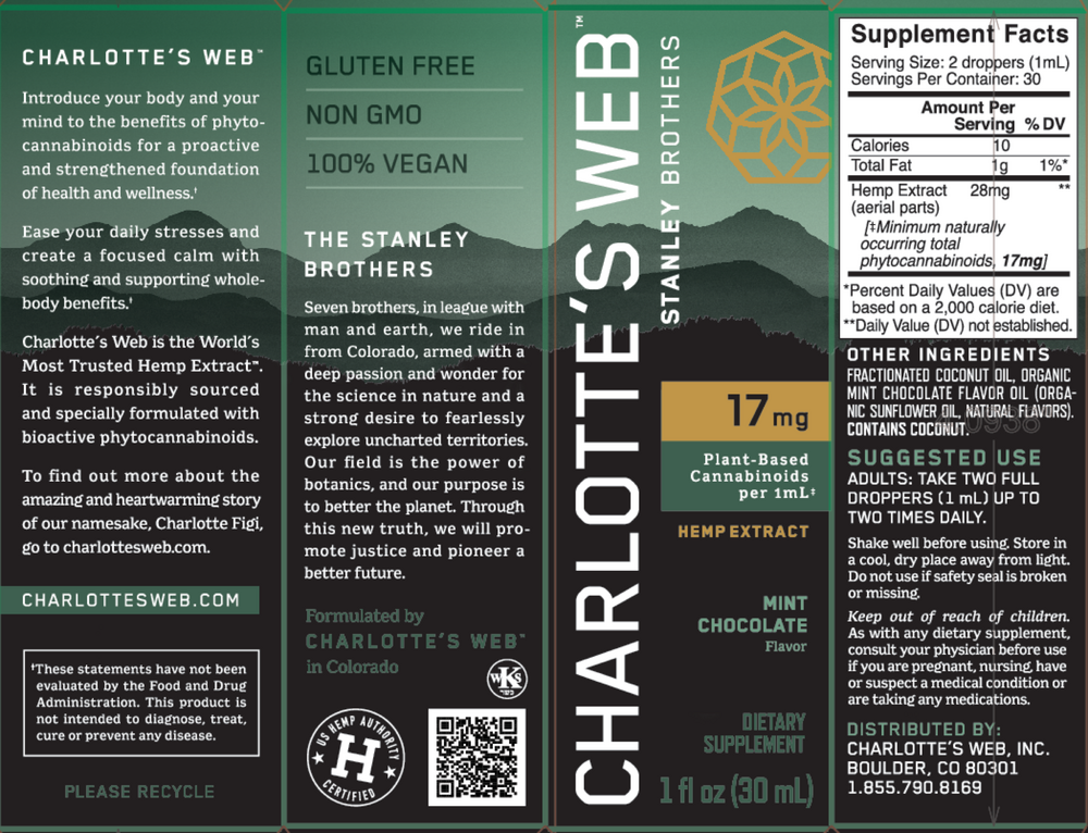 Hemp Extract 17mg - Mint Chocolate