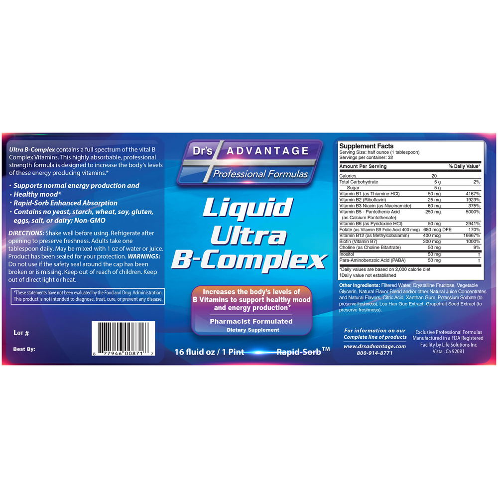 Liquid Ultra B-Complex