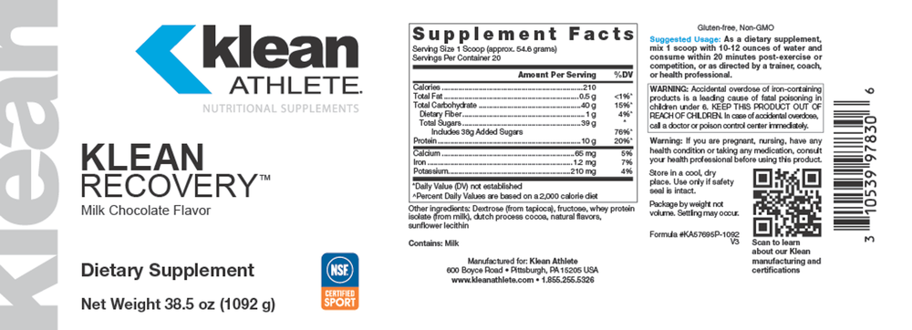 Klean Recovery (California Only)