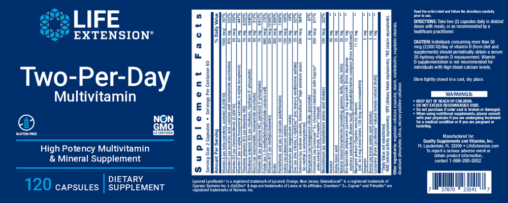 Two-Per-Day Capsules