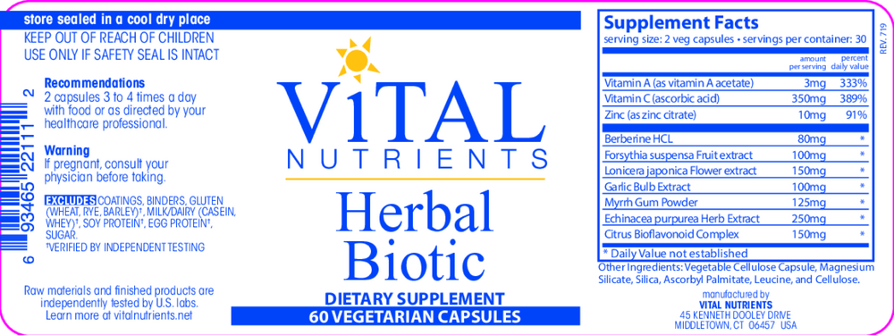 Herbal Biotic (California Only)