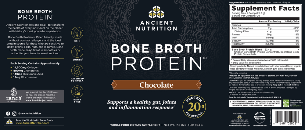 Bone Broth Protein - Chocolate