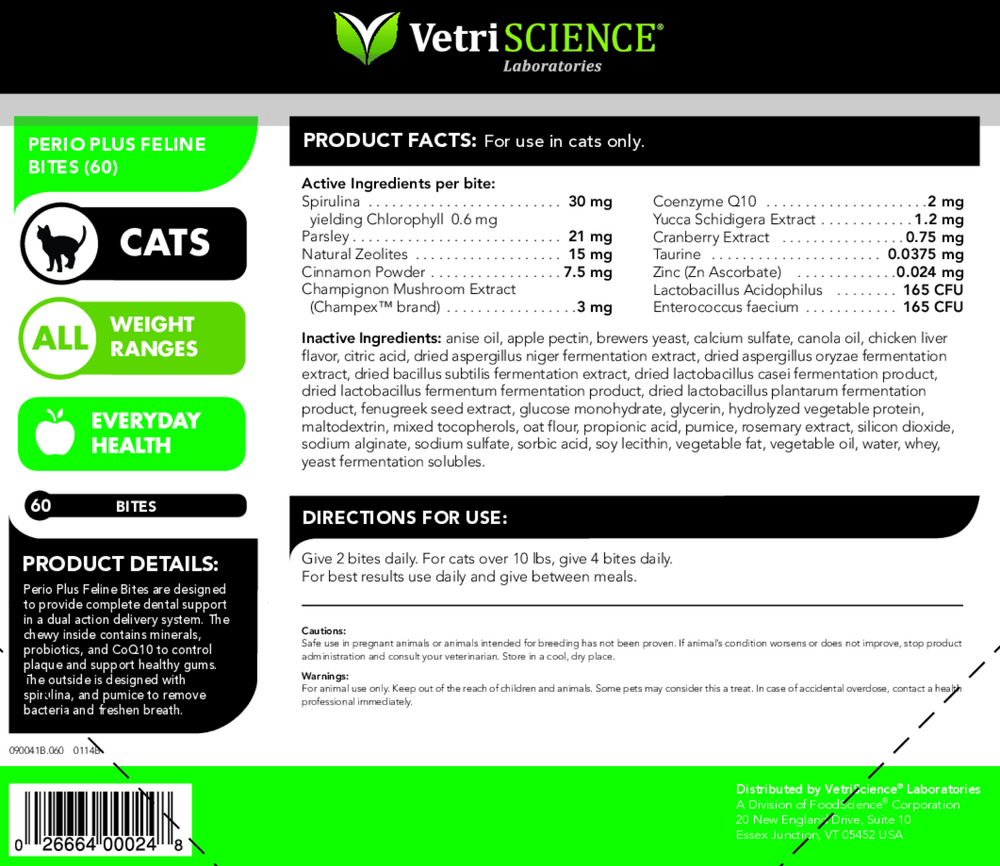 Perio-Plus Feline Bites