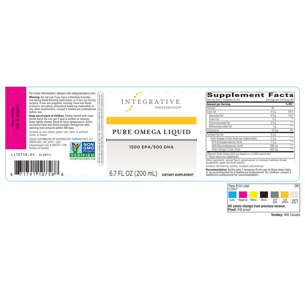 Pure Omega Liquid