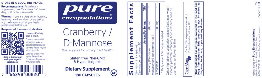 Cranberry/D-Mannose