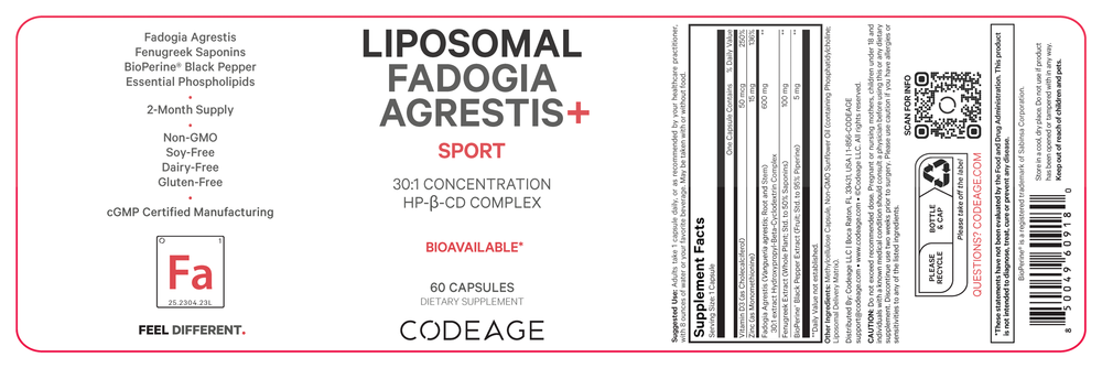 Liposomal Fadogia Agrestis+