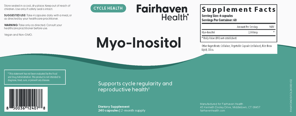Myo-Inositol Supplement for Women and Men