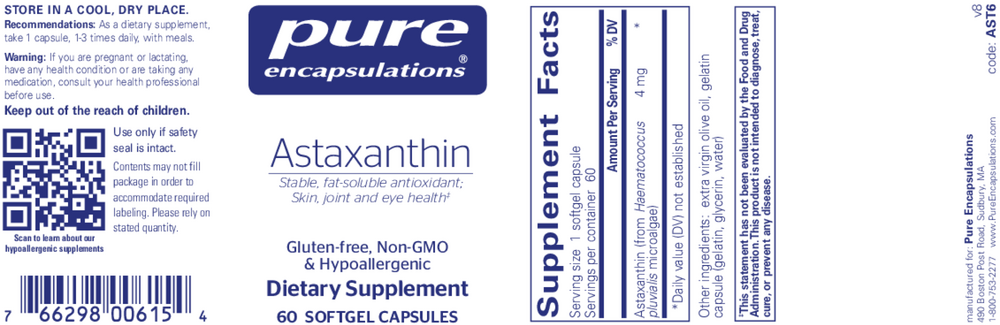 Astaxanthin