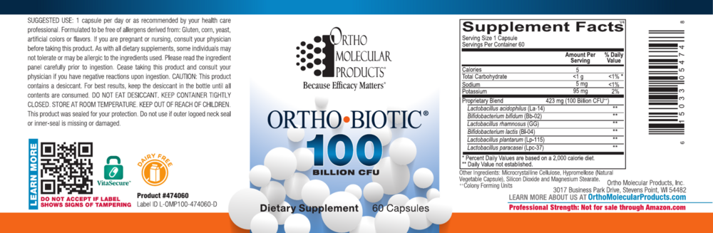 Ortho Biotic 100