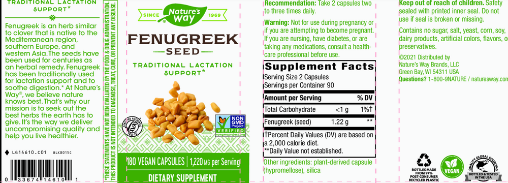 Fenugreek Seed Capsules
