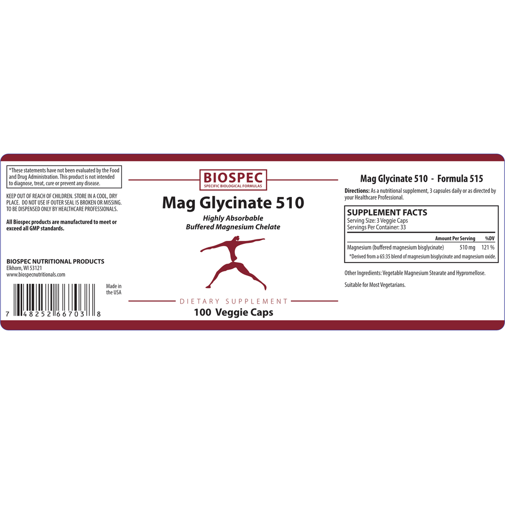 Mag Glycinate 510