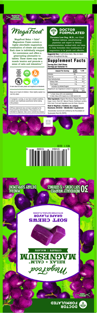 Relax + Calm Magnesium Soft Chews